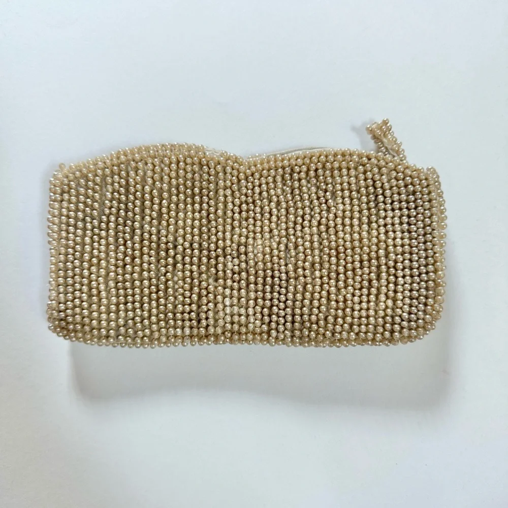 Vintage Beaded Wallet Made in Japan